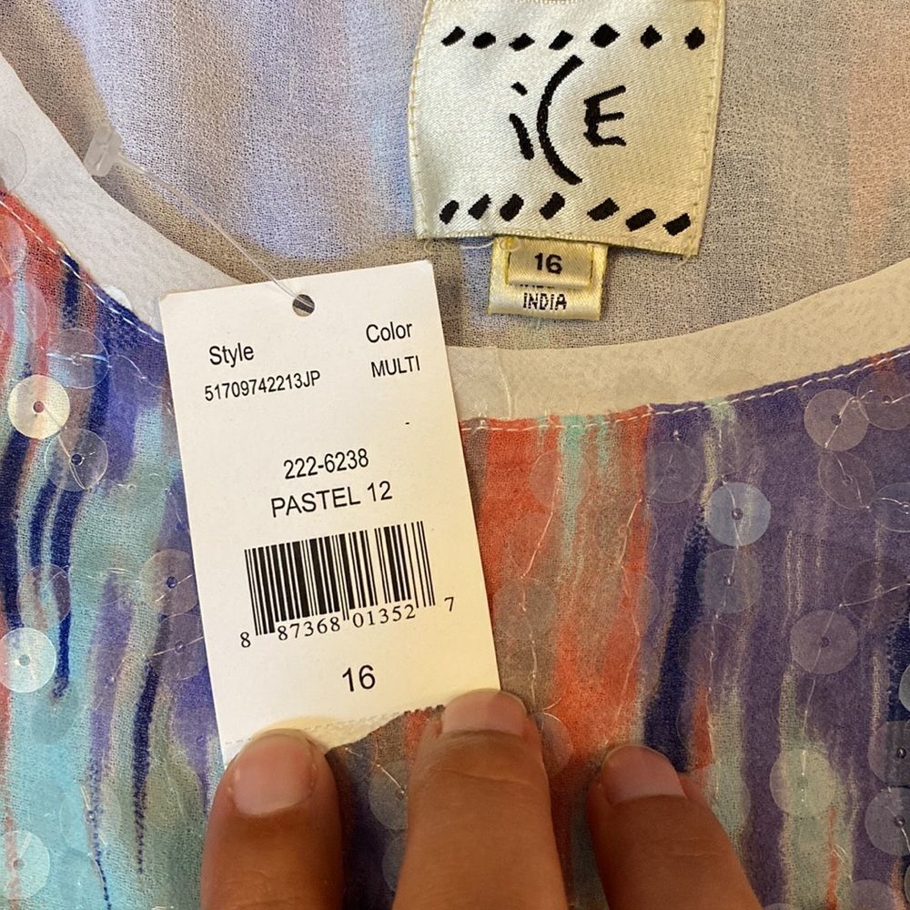 NWT ice pastel dress 16 - Picture 6 of 6